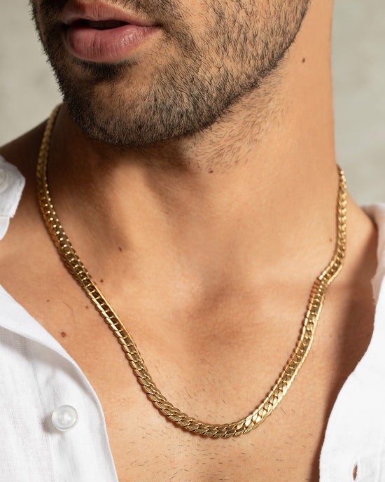 Overlay Cuban Chain Necklace
