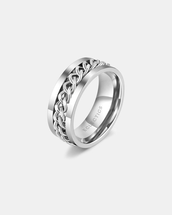 Chains Spinner Ring