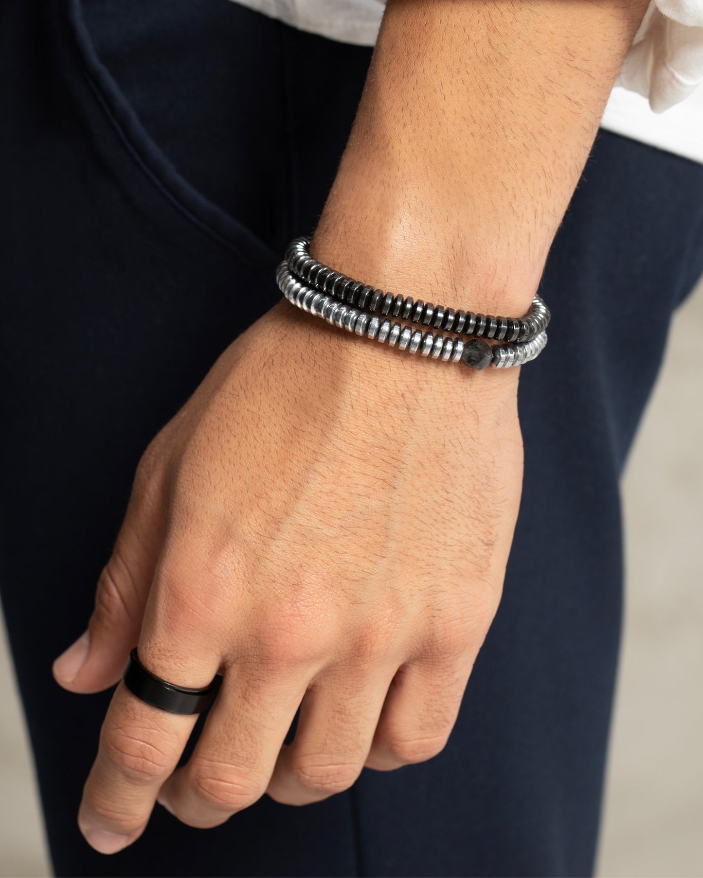 Industry Natural Stone Bracelet Bracelet