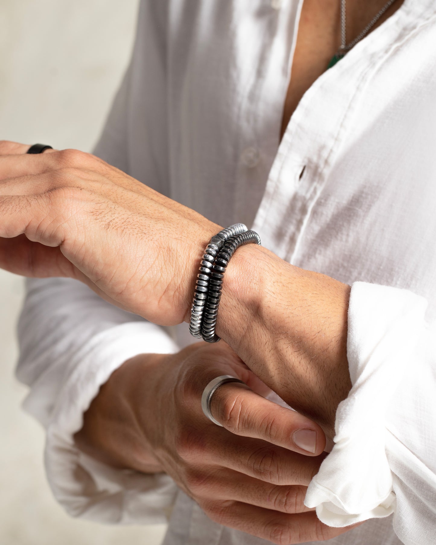 Industry Natural Stone Bracelet Bracelet