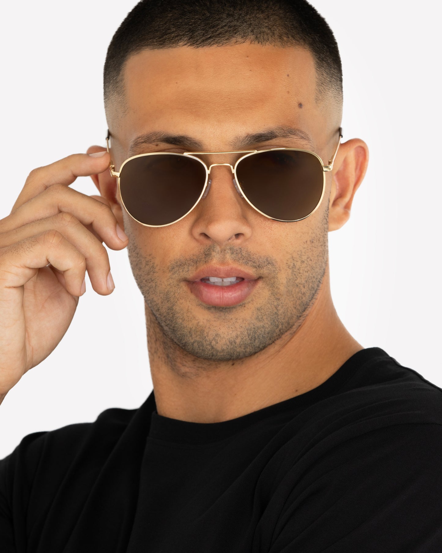 Riley Sunglasses - Polarised Gold