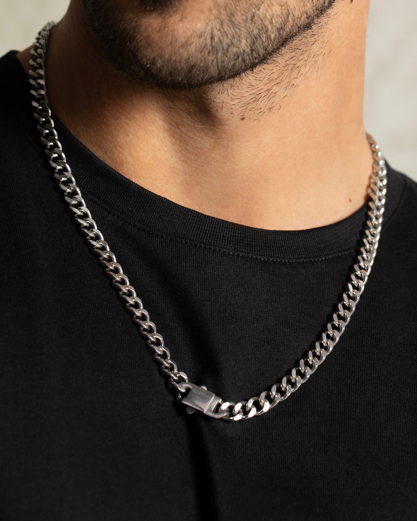 Locked Cuban Chain Necklace