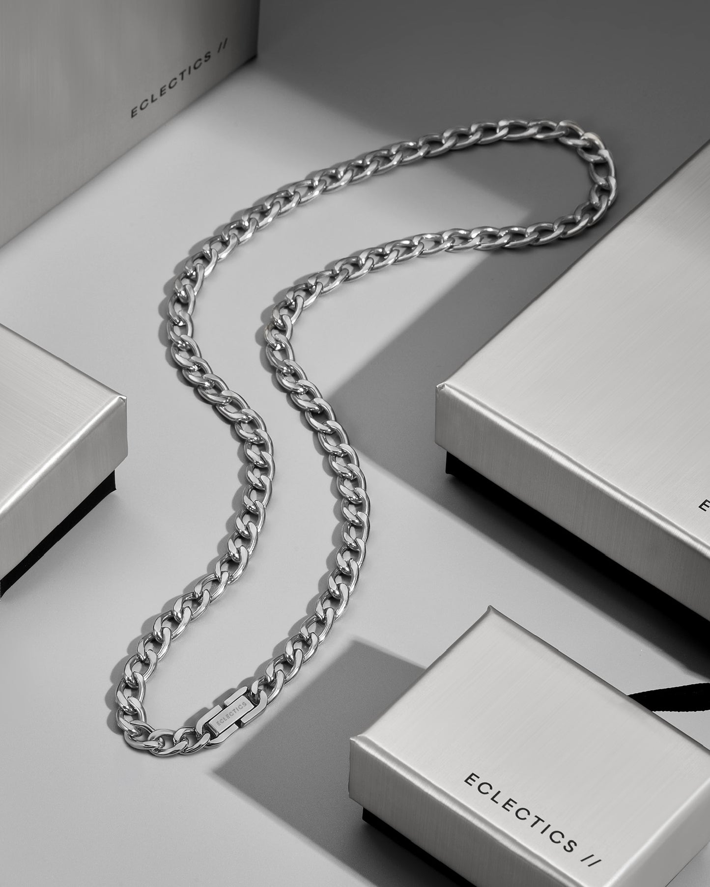 Cascade Cuban Chain Necklace