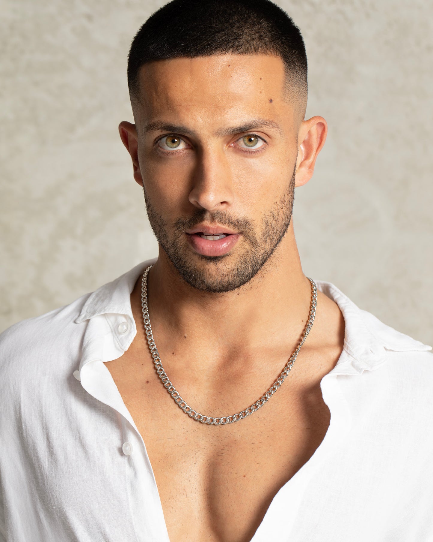 Cascade Cuban Chain Necklace