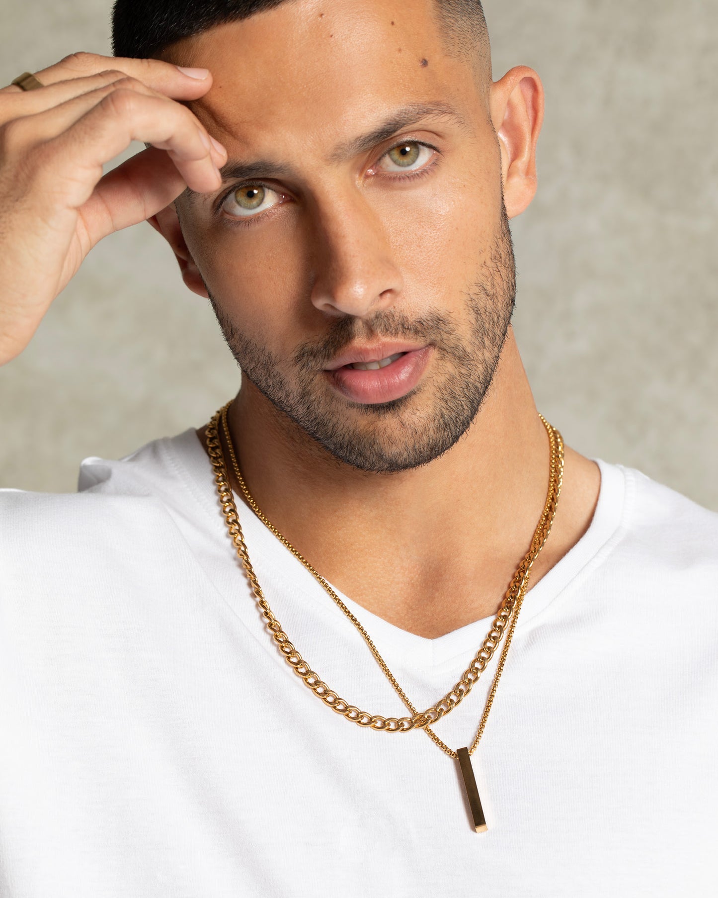Cascade Cuban Chain Necklace
