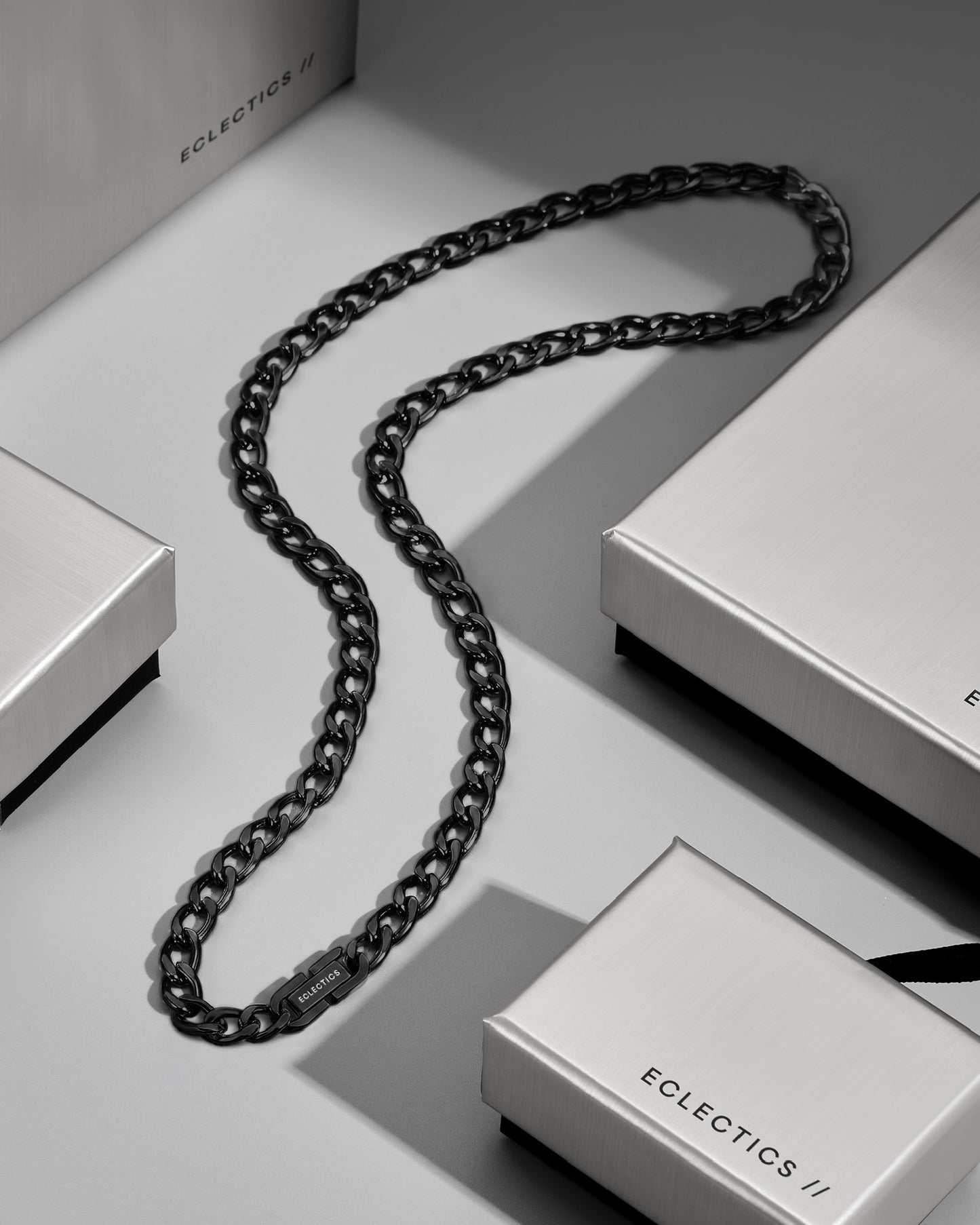 Cascade Cuban Chain Necklace