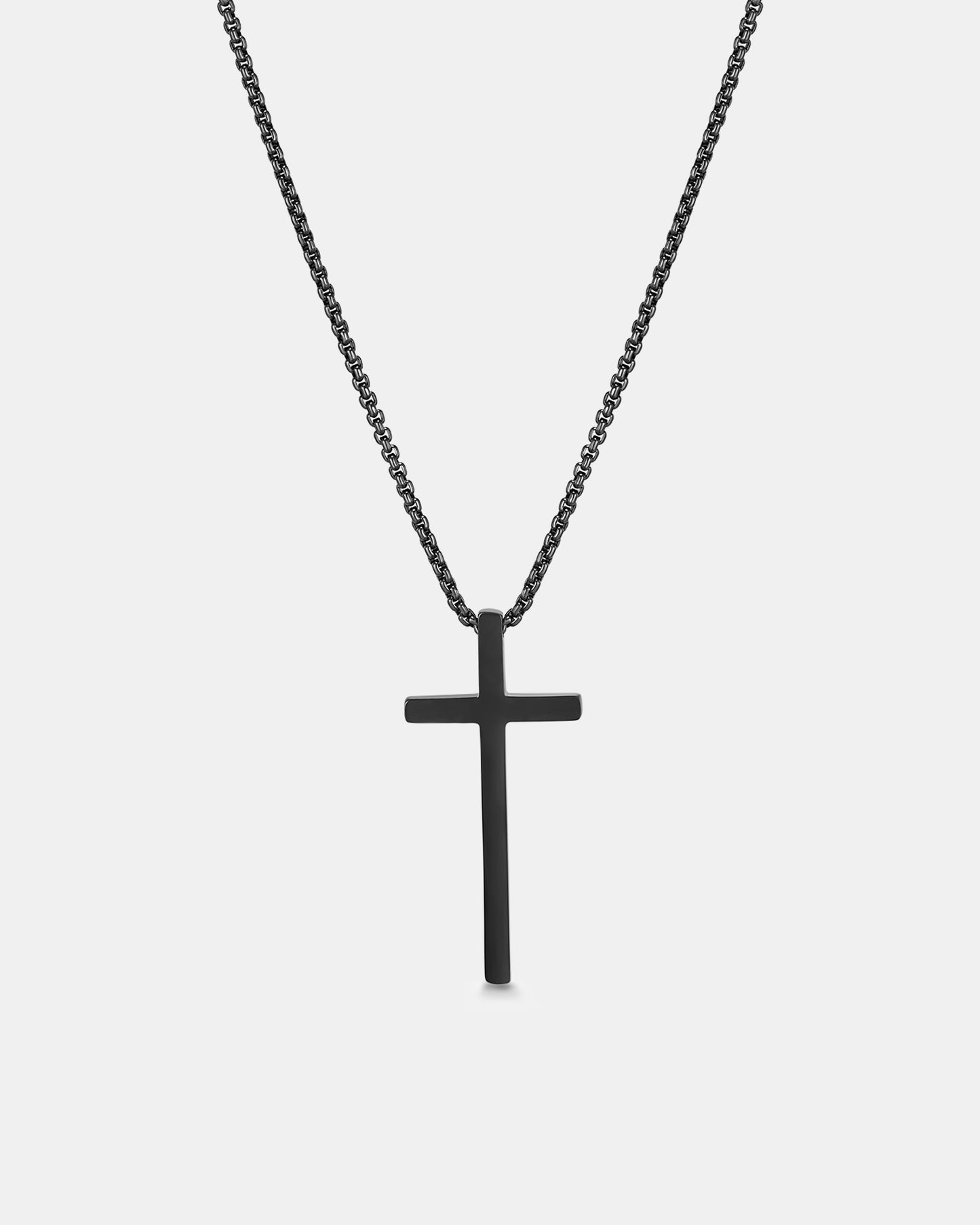 Blessed Necklace - Gunmetal Plated Stainless Steel