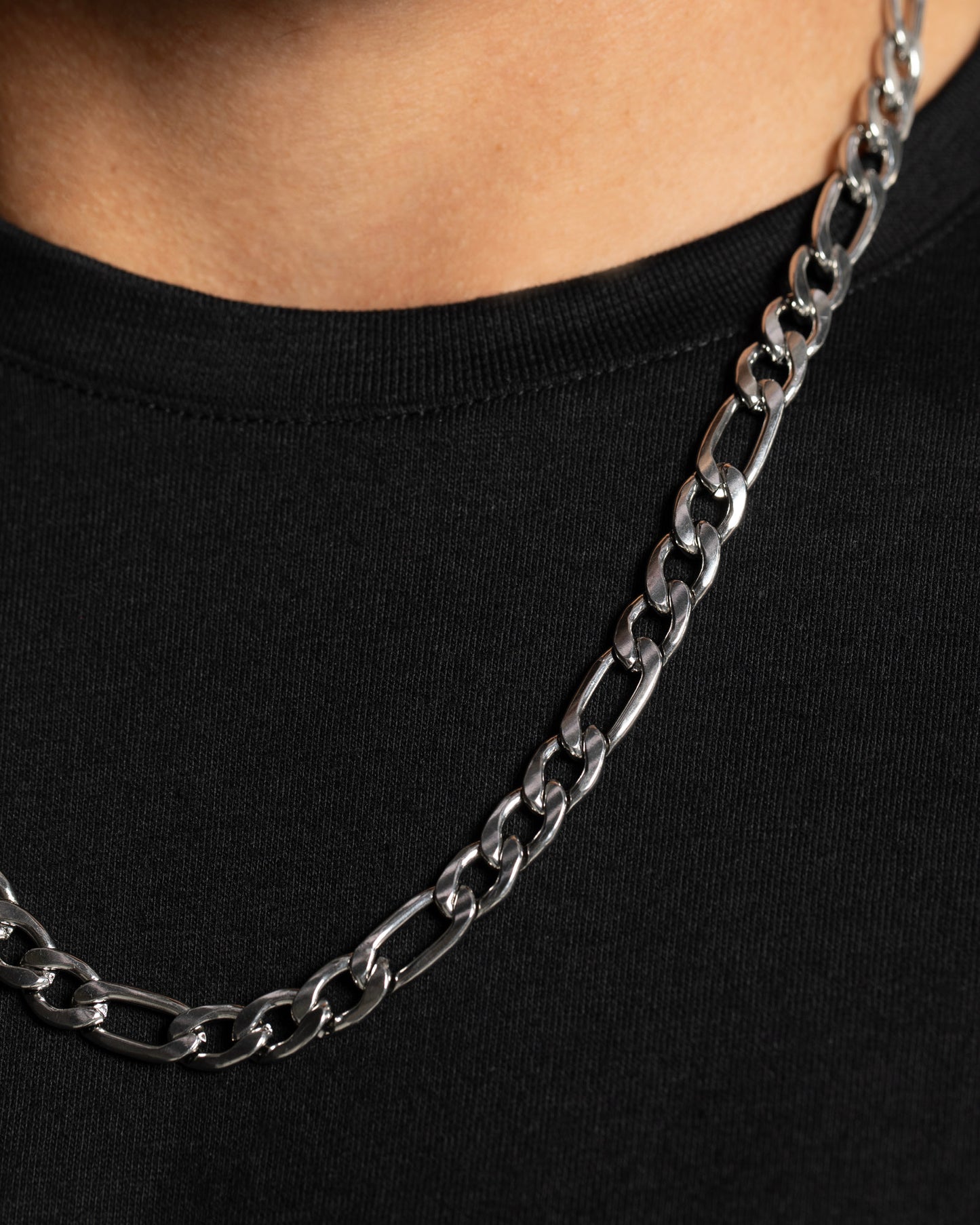 Token Figaro Chain Necklace