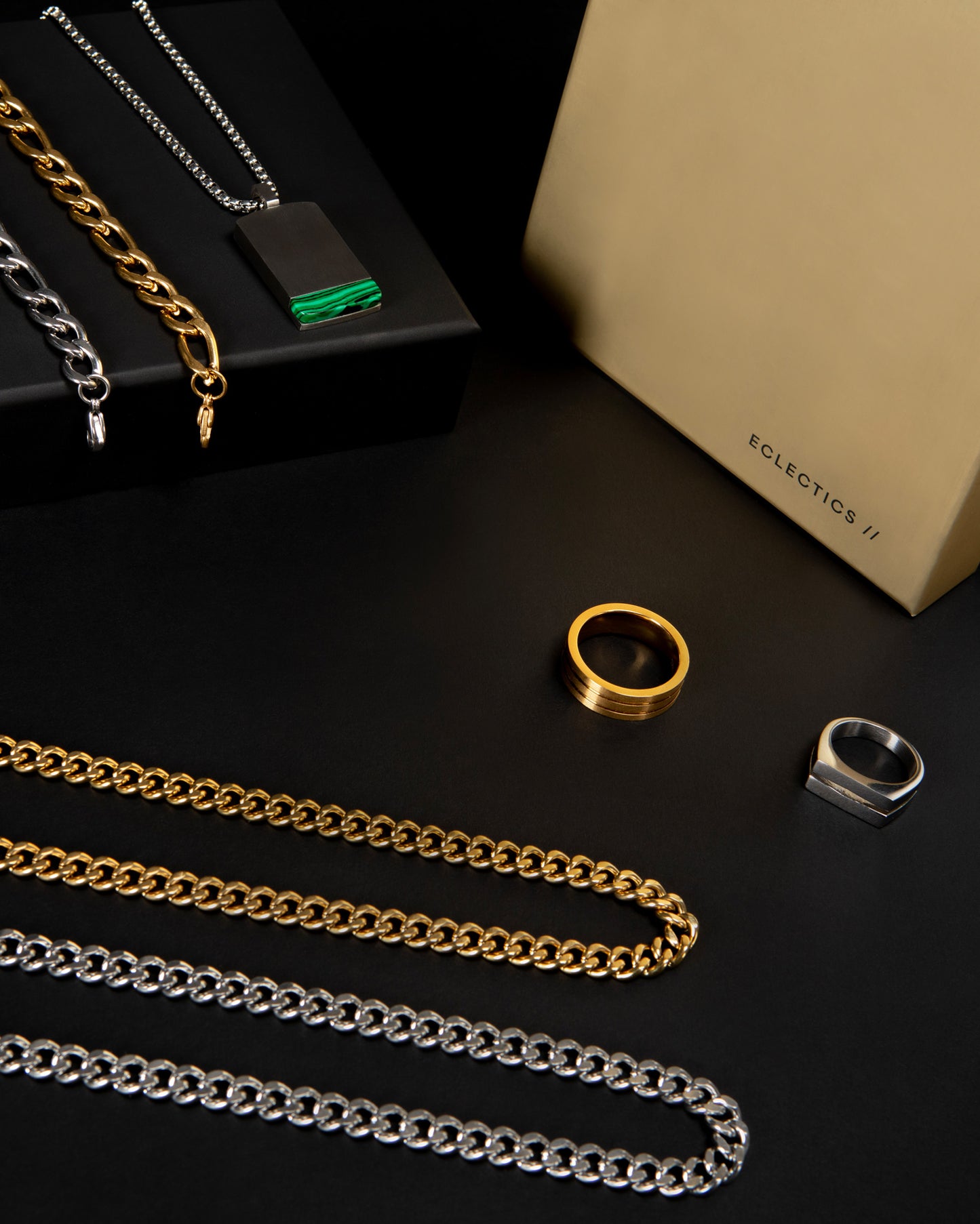 Overlay Cuban Chain Necklace